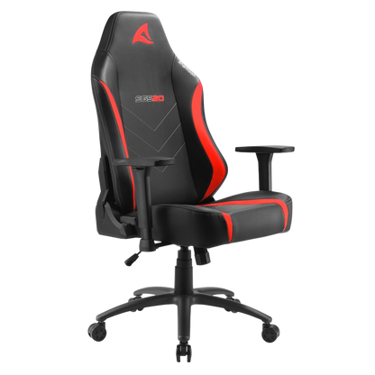 SHARKOON SKILLER SGS20 FABRIC GAMING CHAIR (RED)