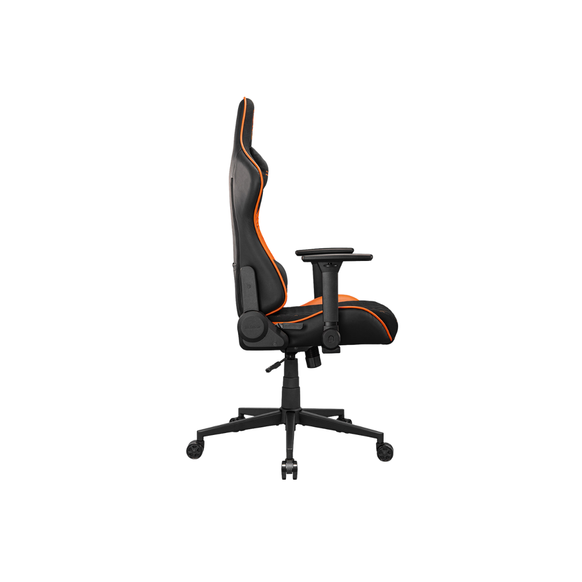 COUGAR ARMOR ONE GAMING CHAIR-V2 F W/ HEADREST & LUMBAR CUSHION (BLACK/ORANGE)