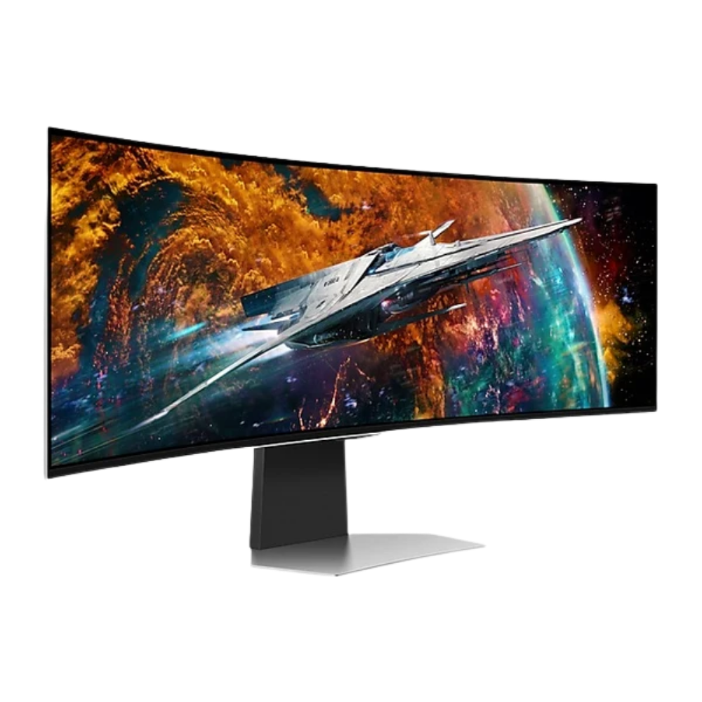 SAMSUNG ODYSSEY G95SC LS49CG954SEXXP 49" OLED DUAL QHD CURVED SMART GAMING 240HZ WLMNT W/SPKR (HDMI, 2XDP, 2XUSB)