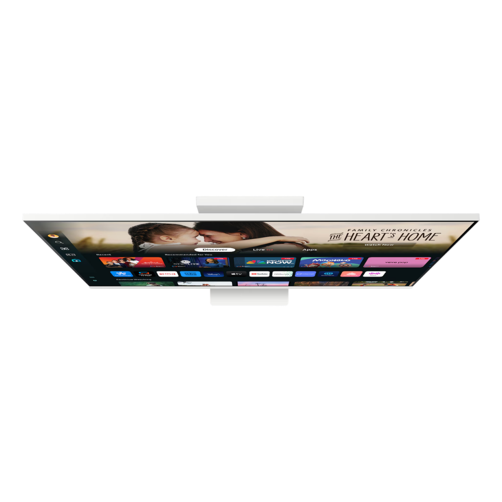 SAMSUNG M8 LS32DM801UEXXP 32" 4K UHD SMART MONITOR W/ SPKR WLMNT HAS (HDMI,USB-C) (WHITE)