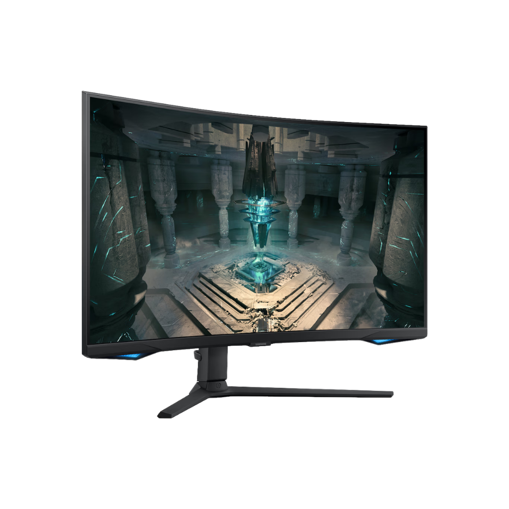 SAMSUNG ODYSSEY G6 LS32BG652EEXXP 32" QHD CURVE GAMING MONITOR 240HZ 1MS W/ SPKR WLMNT HAS (2XHDMI, DP)