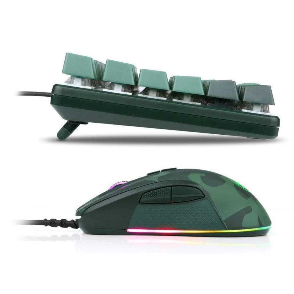 REDRAGON ST-01 MECHANICAL RGB GAMING KEYBOARD + RGB GAMING MOUSE