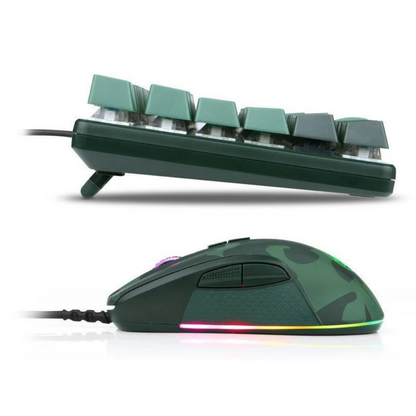 REDRAGON ST-01 MECHANICAL RGB GAMING KEYBOARD + RGB GAMING MOUSE