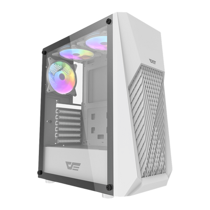DARKFLASH DK150 ATX TOWER CASE W/ TEMPERED GLASS SIDE PANEL 3FANS