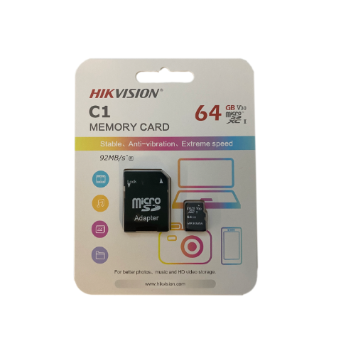 HIKVISION C1 MICRO SDHC MEMORY CARD W/ ADAPTER 16GB | 32GB | 64GB | 128GB | 256GB
