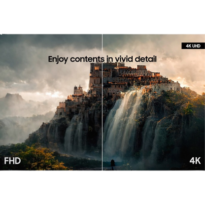 SAMSUNG M7 LS32DM700UEXXP 32" 4K UHD LED SMART MONITOR W/ SPKR WLMNT (2XHDMI, TYPE-C)