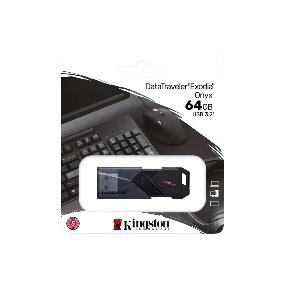 KINGSTON DATA TRAVELLER EXODIA ONYX USB3.2 FLASH DRIVE