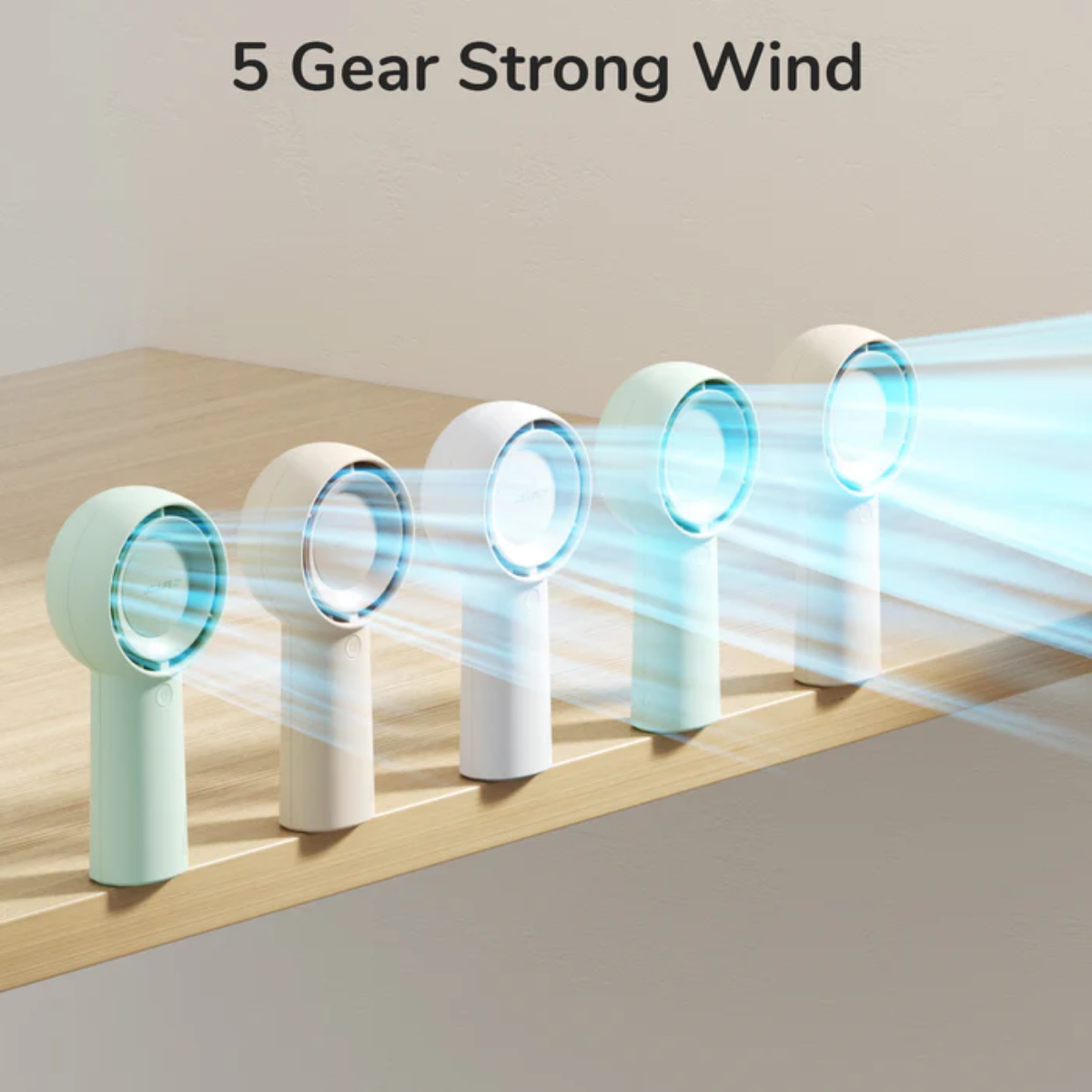 JISULIFE HANDHELD FAN LIFE5 PLUS 4000MAH
