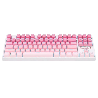 REDRAGON DAKSA MECHANICAL GAMING KEYBOARD (RED SWITCH) GRADIENT PINK