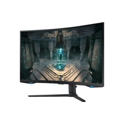 SAMSUNG ODYSSEY G6 LS32BG652EEXXP 32" QHD CURVE GAMING MONITOR 240HZ 1MS W/ SPKR WLMNT HAS (2XHDMI, DP)