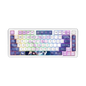REDRAGON CYRUS PRO RGB 75% TRI-MODE GASKET MECHANICAL KEYBOARD W/ KNOB (LINEAR SWITCH/SWAPPBL) ANIME VIOLET/WHITE