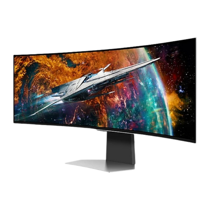 SAMSUNG ODYSSEY G95SC LS49CG954SEXXP 49" OLED DUAL QHD CURVED SMART GAMING 240HZ WLMNT W/SPKR (HDMI, 2XDP, 2XUSB)