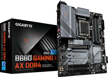 GIGABYTE B660 GAMING X AX 4DDR4 3XM.2 MOTHERBOARD (HDMI, DP) WIFI+BT