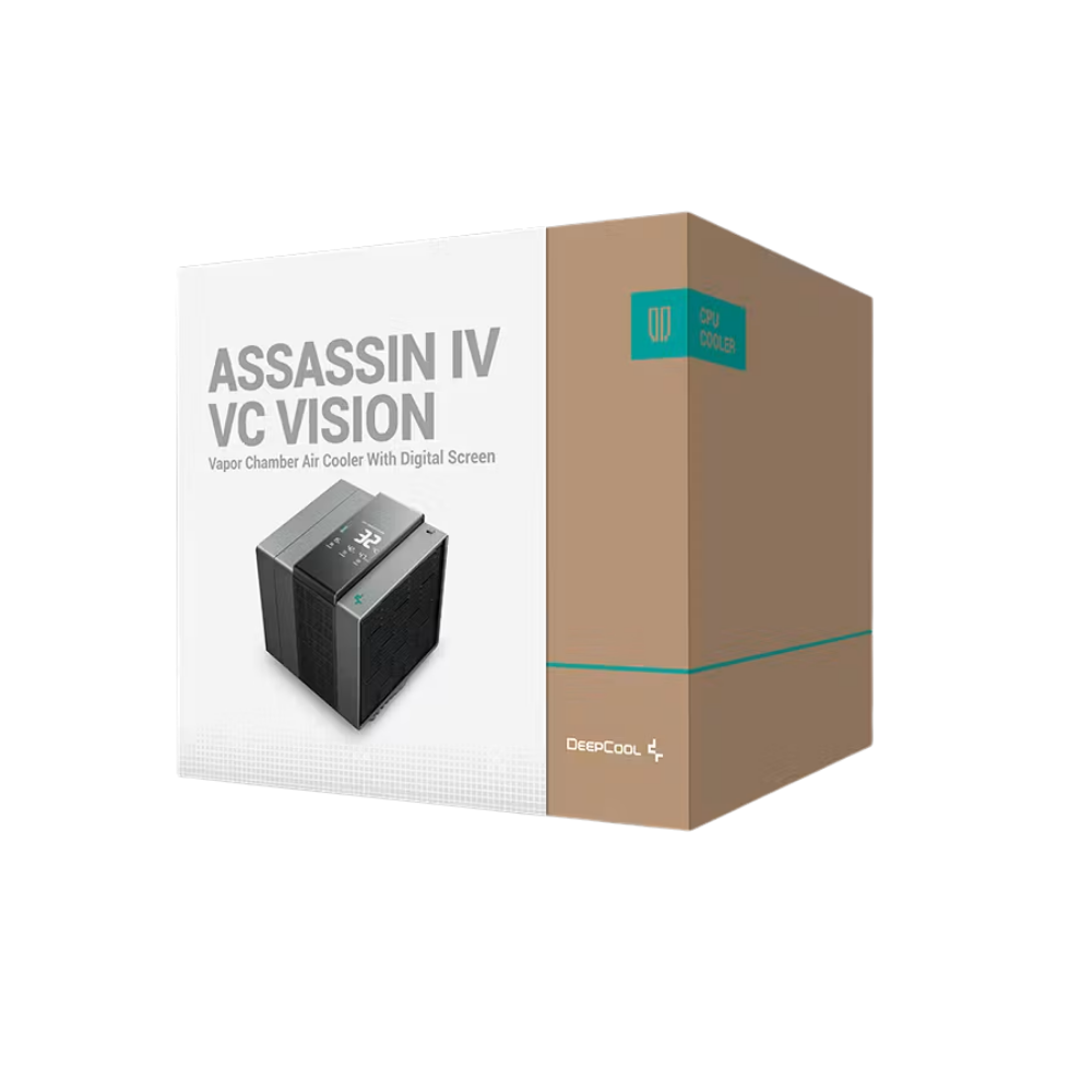 DEEPCOOL ASSASSIN IV VC VISION CPU COOLER (BLACK)