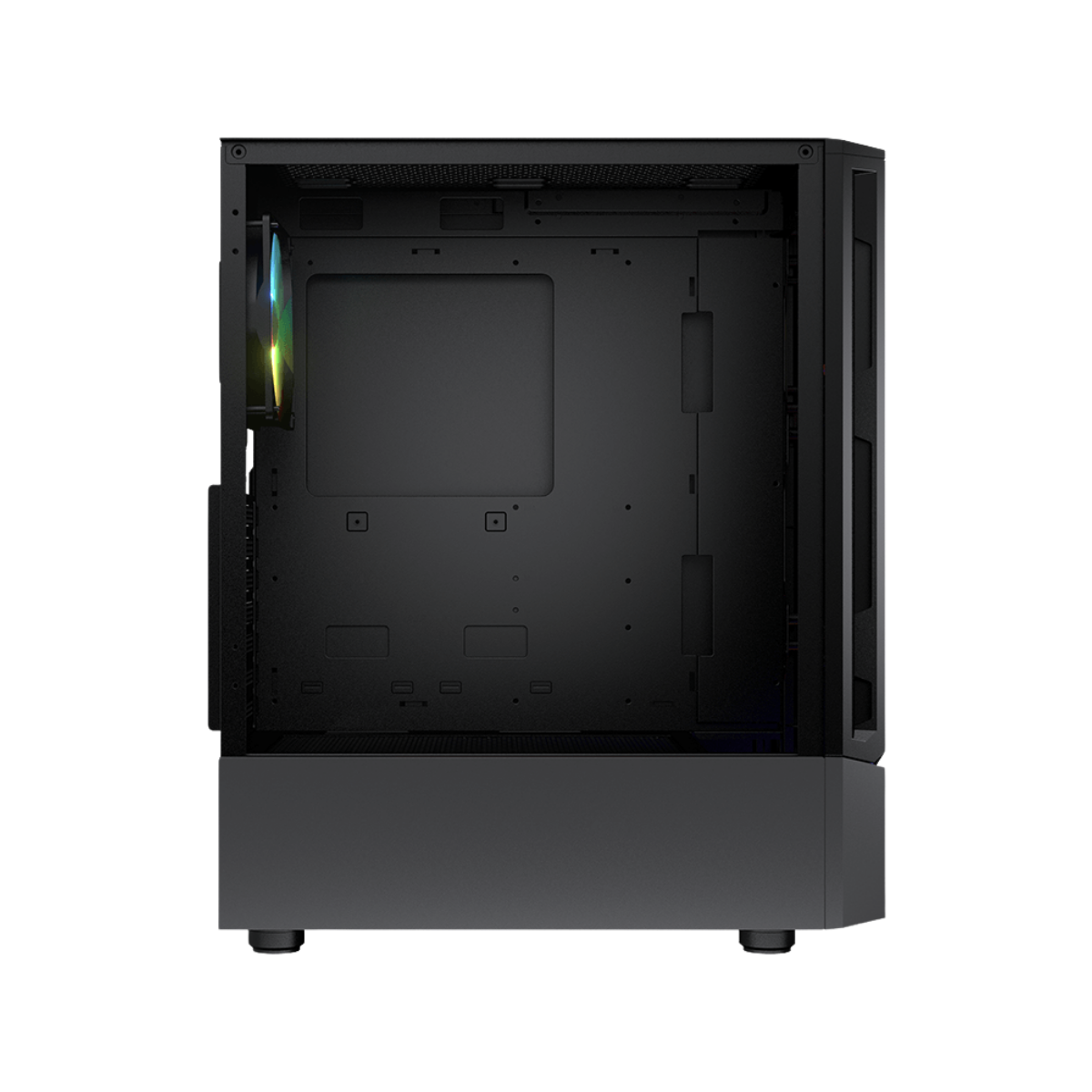 COUGAR MX360 RGB MID TOWER CASE W/ TEMPERED GLASS SIDE WINDOW, 1 ARGB FAN