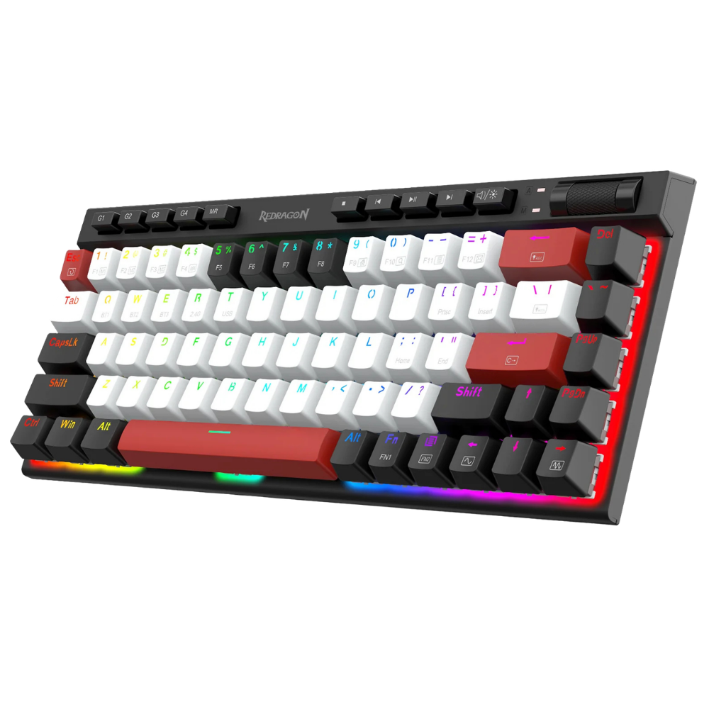 REDRAGON MAGIC-WAND MINI PRO RGB TRI-MODE MECHANICAL GAMING KEYBOARD (RED SWITCH)