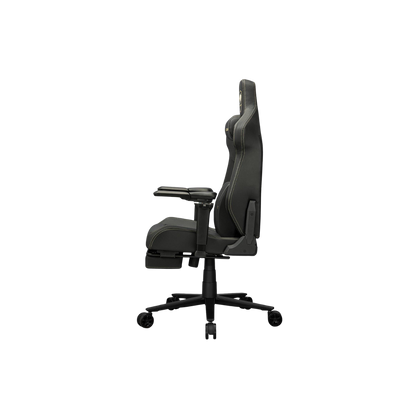 COUGAR ARMOR EVO M GAMING CHAIR W/ HEADREST & LUMBAR CUSHION, 5D-ARMREST (BLACK/GOLD)