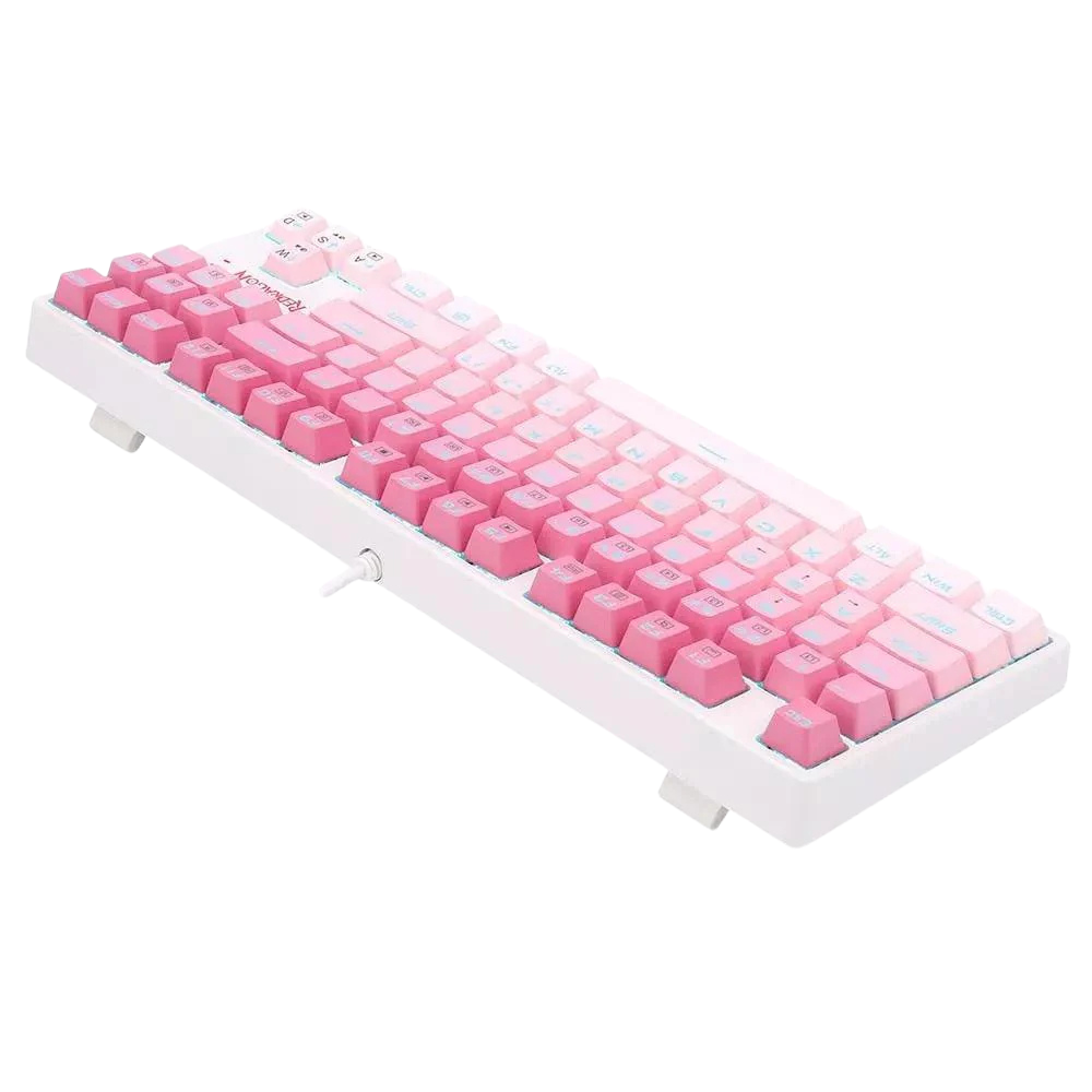 REDRAGON DAKSA MECHANICAL GAMING KEYBOARD (RED SWITCH) GRADIENT PINK