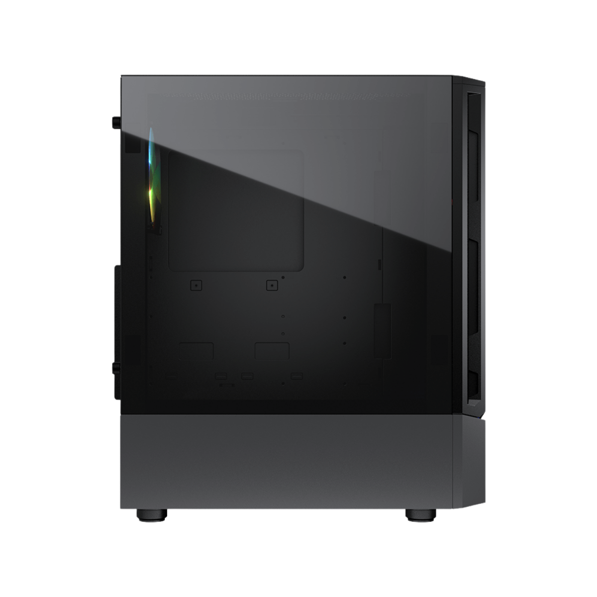 COUGAR MX360 RGB MID TOWER CASE W/ TEMPERED GLASS SIDE WINDOW, 1 ARGB FAN