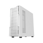 DARKFLASH DK431 ATX TOWER CASE W/ TEMPERED GLASS SIDE PANEL (WHITE)