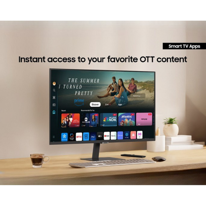 SAMSUNG M7 LS32DM700UEXXP 32" 4K UHD LED SMART MONITOR W/ SPKR WLMNT (2XHDMI, TYPE-C)