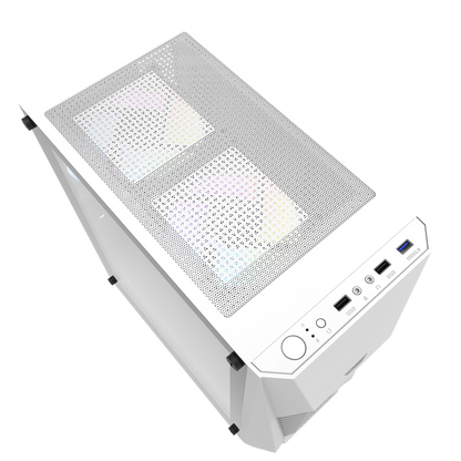 DARKFLASH DK150 ATX TOWER CASE W/ TEMPERED GLASS SIDE PANEL 3FANS
