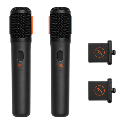 JBL PARTYBOX ENCORE 2 PLUS PORTABLE BLUETOOTH SPEAKER W/ 2 WIRELESS MIC (BLACK)