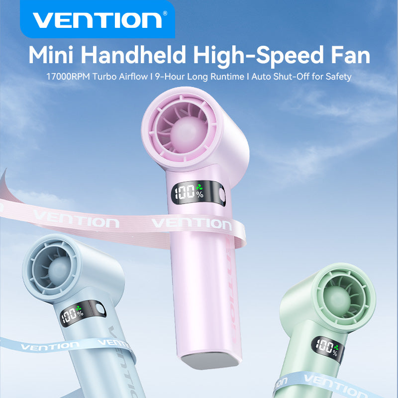 VENTION MINI HANDHELD FAN PBEP0 3000MAH (PINK)
