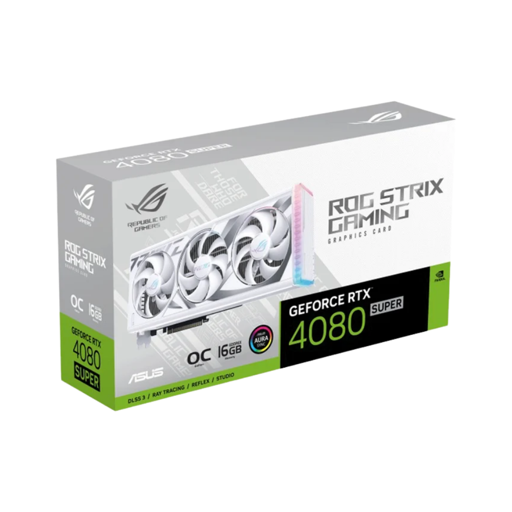 ASUS RTX 4080 16GB 256BIT GDDR6X ROG STRIX O16G-WHITE (2XHDMI, 3XDP)