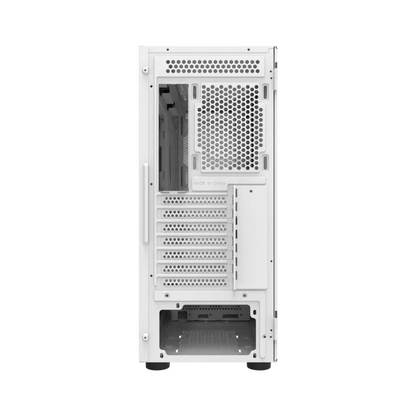 DARKFLASH DK431 ATX TOWER CASE W/ TEMPERED GLASS SIDE PANEL (WHITE)