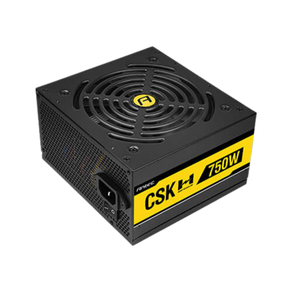 ANTEC CSK 750H 750W 1X120MM FAN, 8SATA, 8PIN PCIE, ACTIVE PFC, 80PLUS BRONZE