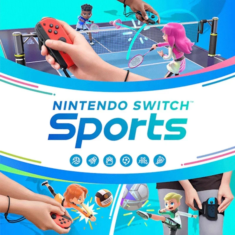 NINTENDO SWITCH SPORTS W/ LEG STRAP