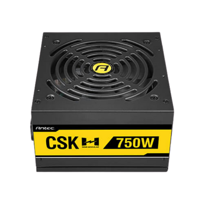 ANTEC CSK 750H 750W 1X120MM FAN, 8SATA, 8PIN PCIE, ACTIVE PFC, 80PLUS BRONZE