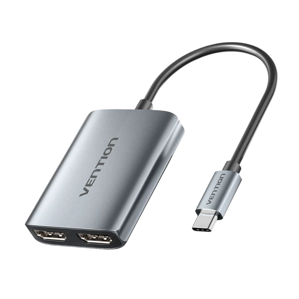 VENTION USB-C (M) TO DUAL HDMI (F) 4K ADAPTER (0.15M)