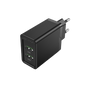 VENTION 36W (2XUSB-A) GANTECH CHARGER (BLACK)