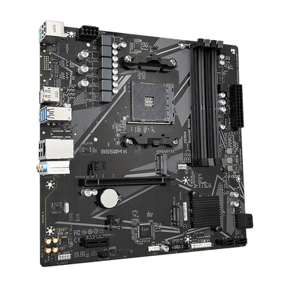GIGABYTE GA-B550M-K 4DDR4 2XM.2 MOTHERBOARD (HDMI,DP)
