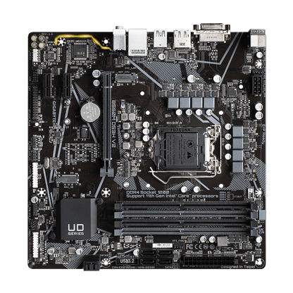 GIGABYTE B560M-DS3H V2 4DDR4 2XM.2 MOTHERBOARD (DVI, HDMI, DP)