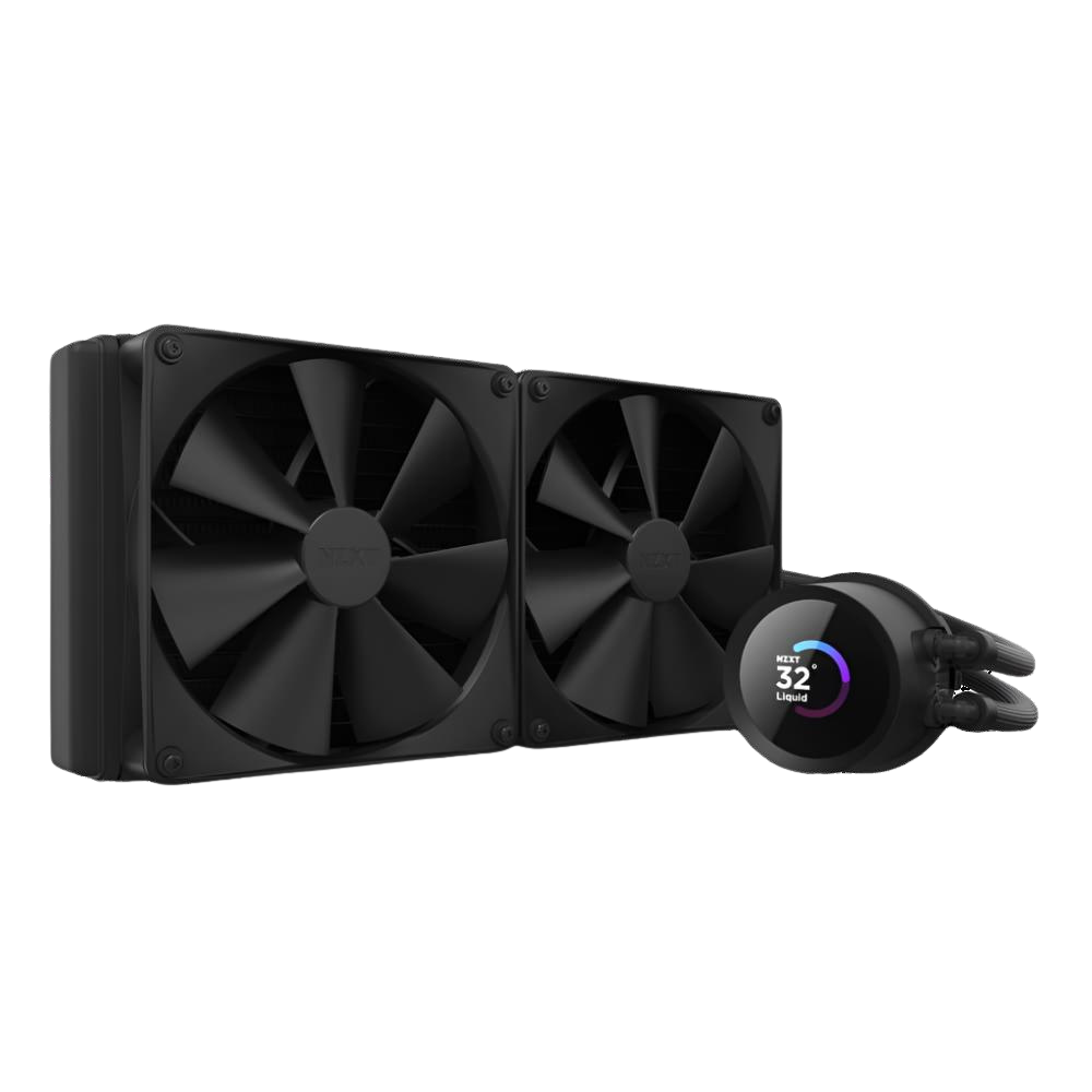 NZXT KRAKEN 280 AIO LIQUID COOLER W/ LCD DISPLAY (BLACK)