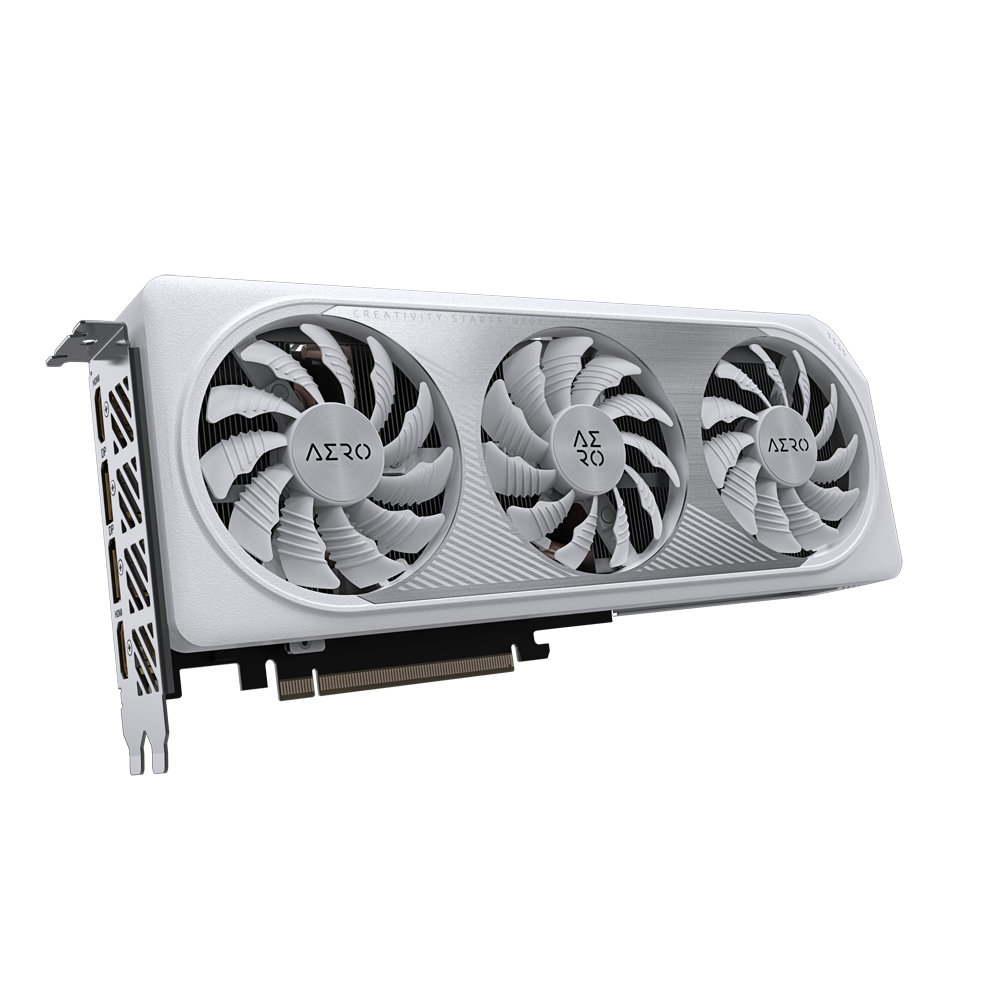GIGABYTE RTX 4060TI 16GB 128BIT GDDR6 AERO OC (2XHDMI, 2XDP)