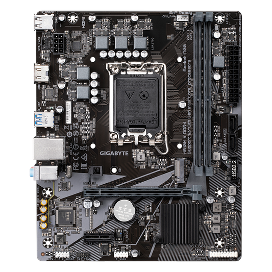 GIGABYTE H610M-K 2DDR4 M.2 MOTHERBOARD (HDMI)