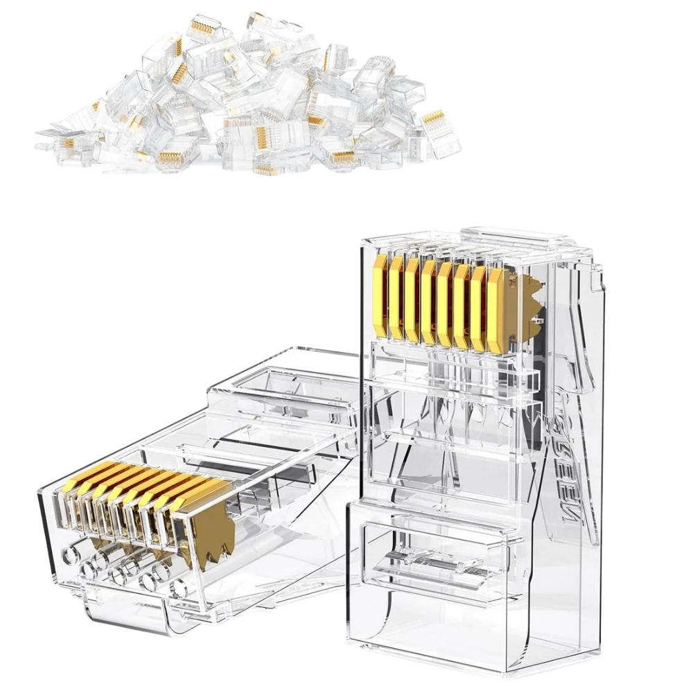 UGREEN CAT6 RJ-45 CONNECTOR MODULAR PLUGS (50PCS/PACK)