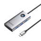 ORICO TYPE-C 6 IN 1 MULTIFUNCTION DOCKING STATION PW11-6P ALUMINUM (USB-A, USB-C, HDMI, PD) GRAY