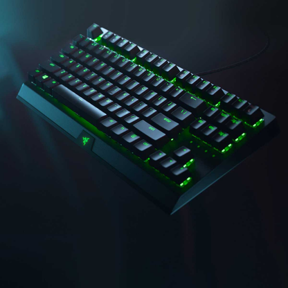 RAZER BLACKWIDOW V3 TKL MECHANICAL GAMING KEYBOARD (GREEN SWITCH)