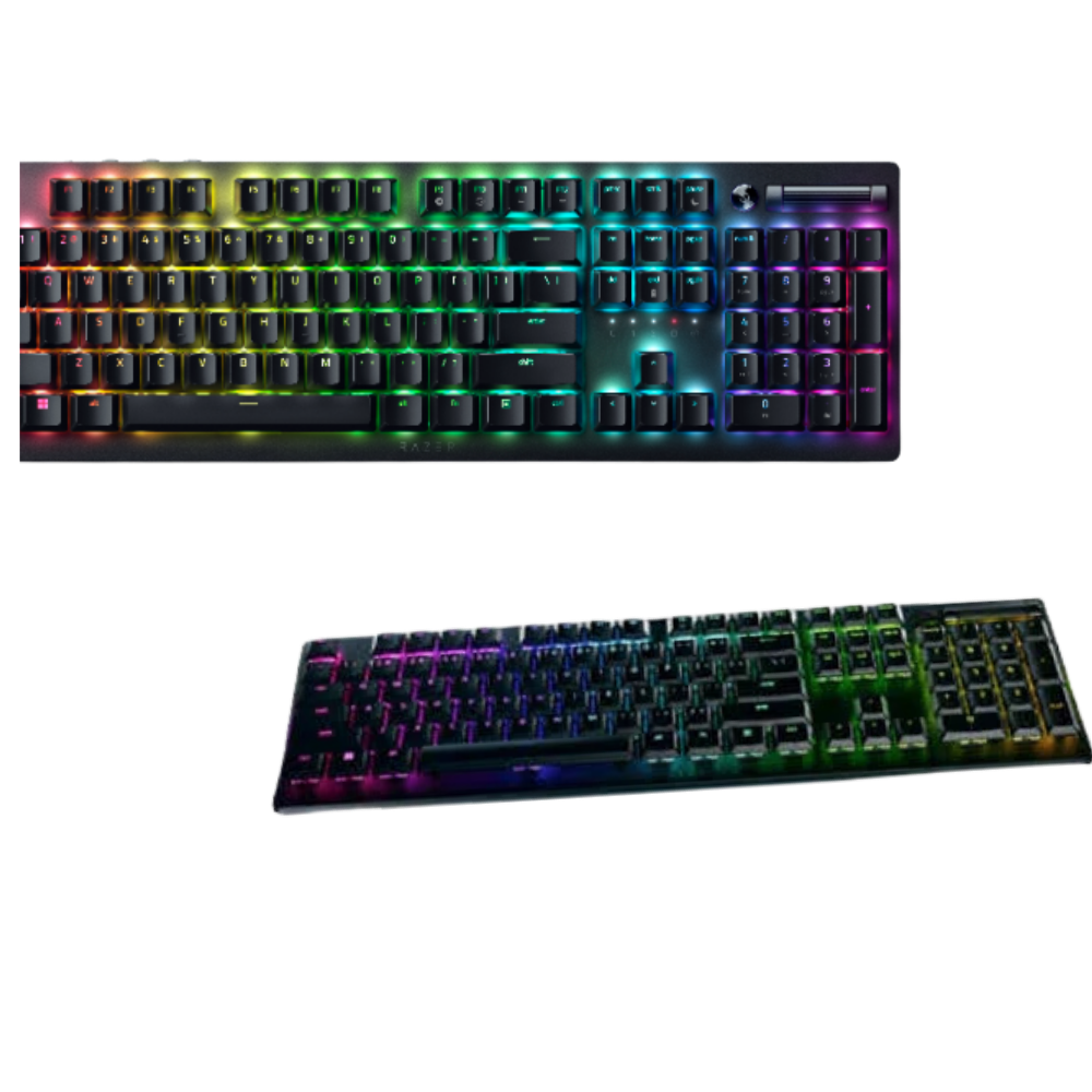 RAZER DEATHSTALKER V2 PRO WIRELESS LOW-PROFILE GAMING KEYBOARD (RED SWITCH) BLACK