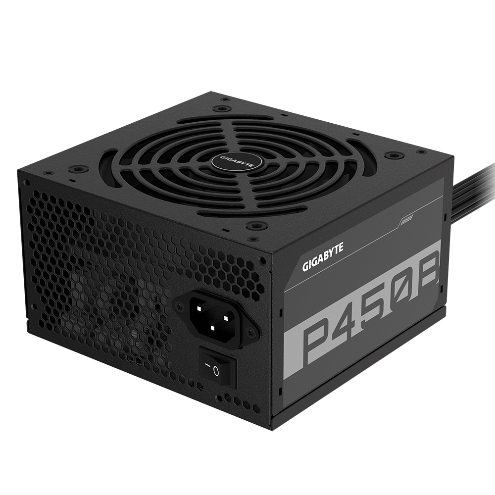 GIGABYTE P450B 450W 1X120MM FAN, 6SATA, 2PCIE, ACTIVE PFC, 80PLUS-BRONZE