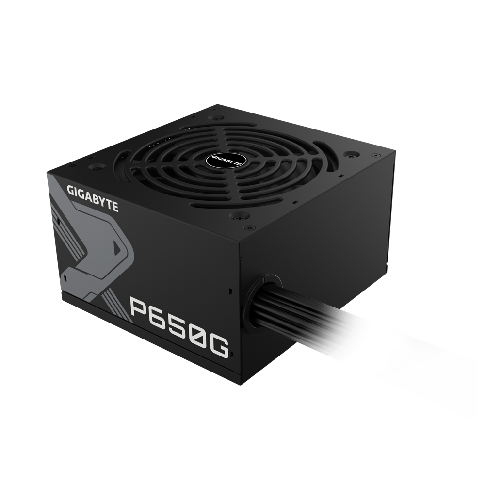 GIGABYTE P650G 650W 1X120MM FAN, 6SATA, 4PCIE, ACTIVE PFC, 80PLUS-GOLD