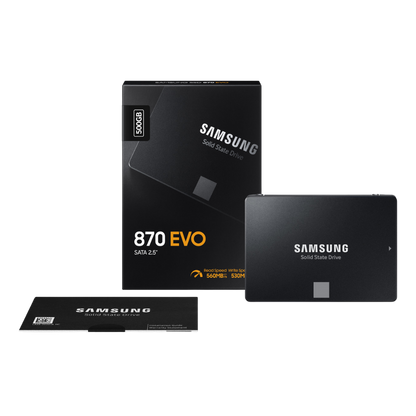 SAMSUNG 500GB 2.5" SATA SSD 870 EVO (MZ77E500BW)