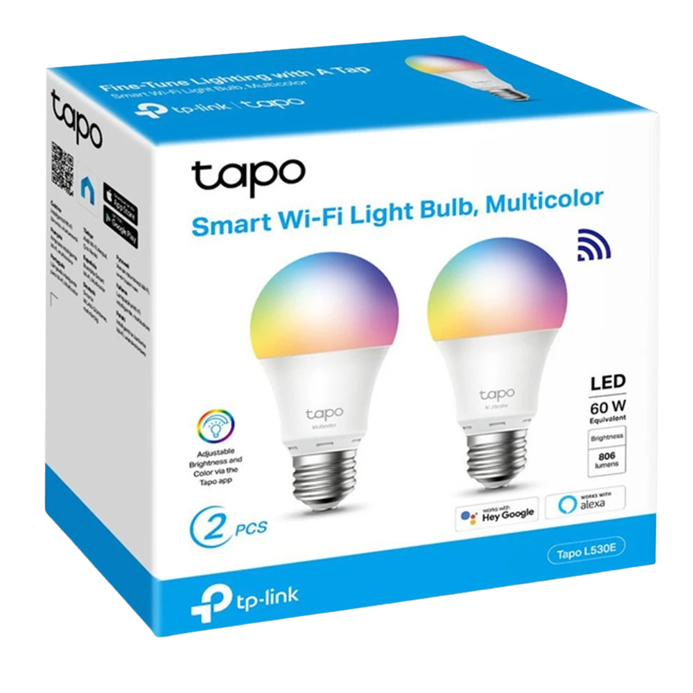 TPLINK TAPO L530E SMART WIFI MULTI-COLOR LIGHT BULB