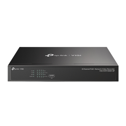 TPLINK VIGI 8CH 2MP FULL COLOR CAMERA KIT (NVR1008H-8P, 4XC420, 4XC320, 8X20M UTP CABLE)
