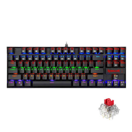 REDRAGON KUMARA RGB MECHANICAL GAMING KEYBOARD (RED SWITCH)